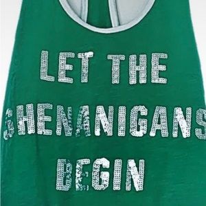 St Patrick’s Day - Festive Sequined Tank